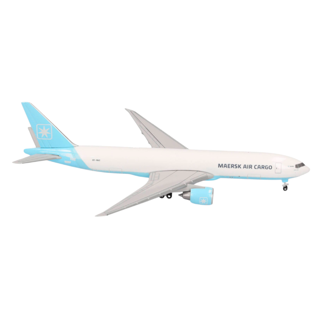 Herpa Wings Flugzeugmodell Maersk Air Cargo Boeing 777F (1:500)